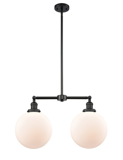 Linear/Island 2 Light Bar by Innovations ( 405 | 209-BK-G201-10-LED Franklin Restoration ) 