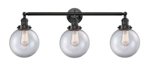 Bathroom Fixtures Three Lights by Innovations ( 405 | 205-OB-G202-8 Franklin Restoration ) 