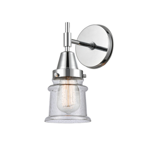 Sconces Single Glass by Innovations ( 405 | 447-1W-PC-G184S Caden ) 