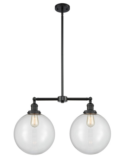 Linear/Island 2 Light Bar by Innovations ( 405 | 209-BK-G202-12 Franklin Restoration ) 