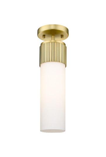 Semi-Flush Mts. Glass Down by Innovations ( 405 | 428-1F-BB-G428-12WH Downtown Urban ) 