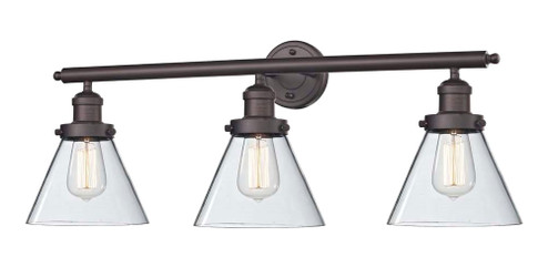 Bathroom Fixtures Three Lights by Innovations ( 405 | 205-OB-G42 Franklin Restoration ) 