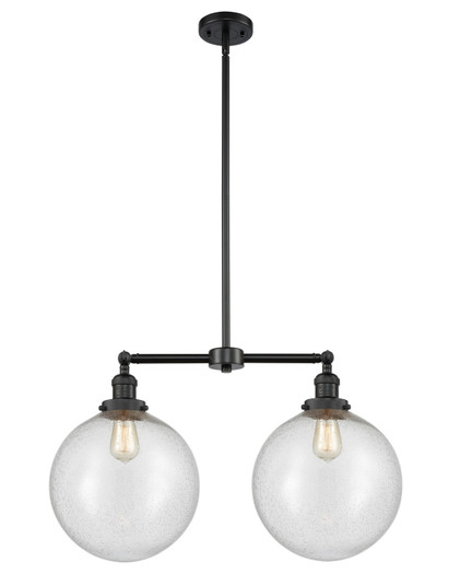 Linear/Island 2 Light Bar by Innovations ( 405 | 209-BK-G204-12-LED Franklin Restoration ) 