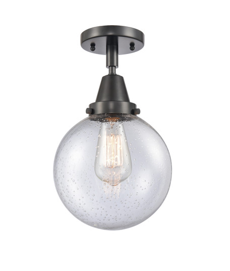 Semi-Flush Mts. Glass Down by Innovations ( 405 | 447-1C-BK-G204-8 Caden ) 