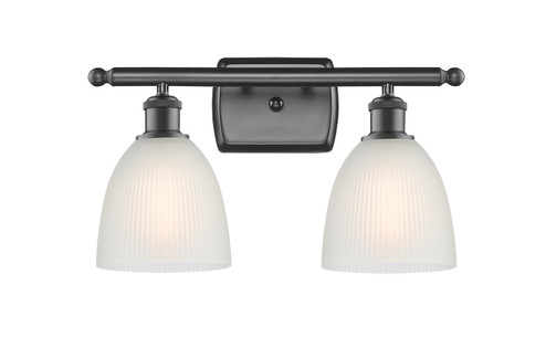 Bathroom Fixtures Two Lights by Innovations ( 405 | 516-2W-OB-G381-LED Ballston ) 