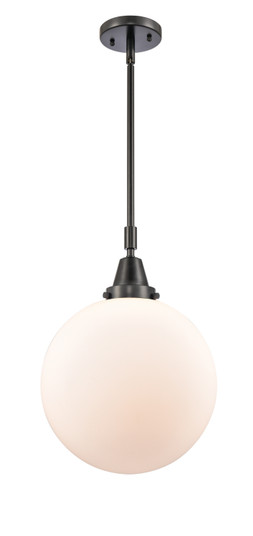 Mini Pendants Glass Down by Innovations ( 405 | 447-1S-BK-G201-12-LED Caden ) 
