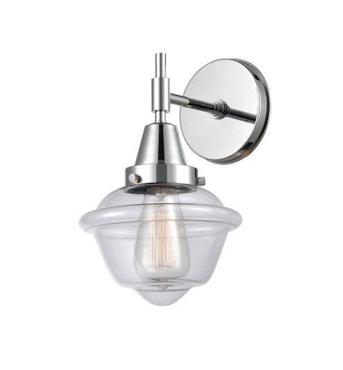Sconces Single Glass by Innovations ( 405 | 447-1W-PC-G532-LED Caden )  Sconces Single Glass by Innovations ( 405 | 447-1W-PC-G532-LED Caden )