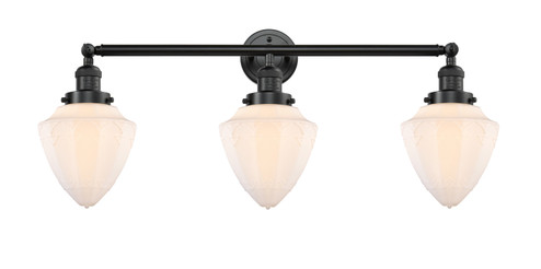 Bathroom Fixtures Three Lights by Innovations ( 405 | 205-OB-G661-7-LED Franklin Restoration ) 
