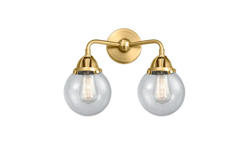 Bathroom Fixtures Two Lights by Innovations ( 405 | 288-2W-SG-G204-6 Nouveau 2 ) 