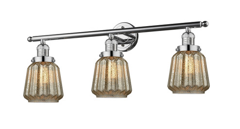 Bathroom Fixtures Three Lights by Innovations ( 405 | 205-PC-G146-LED Franklin Restoration )  Bathroom Fixtures Three Lights by Innovations ( 405 | 205-PC-G146-LED Franklin Restoration )