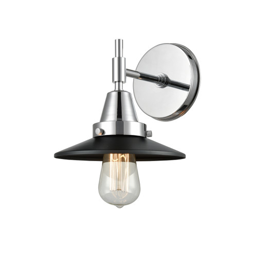Sconces Directional/Cylinder by Innovations ( 405 | 447-1W-PC-M6-BK-LED Caden ) 