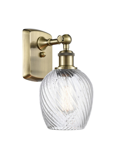 Sconces Single Glass by Innovations ( 405 | 516-1W-AB-G292 Ballston ) 