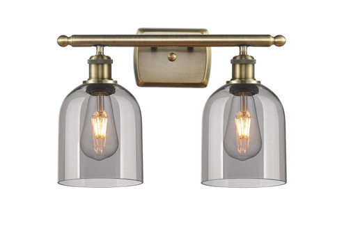 Bathroom Fixtures Two Lights by Innovations ( 405 | 516-2W-AB-G558-6SM Ballston ) 