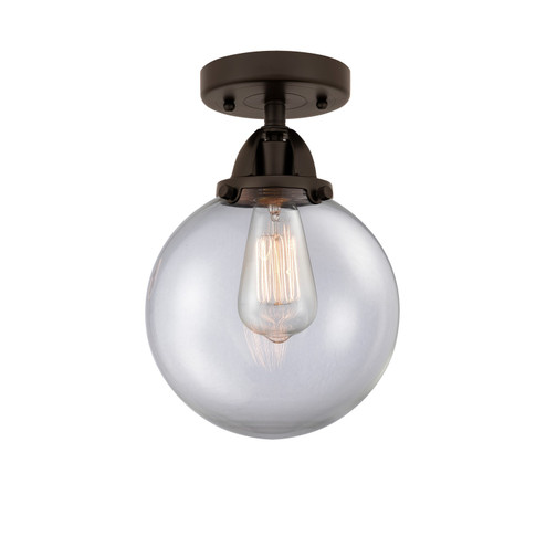 Semi-Flush Mts. Glass Down by Innovations ( 405 | 288-1C-OB-G202-8-LED Nouveau 2 ) 