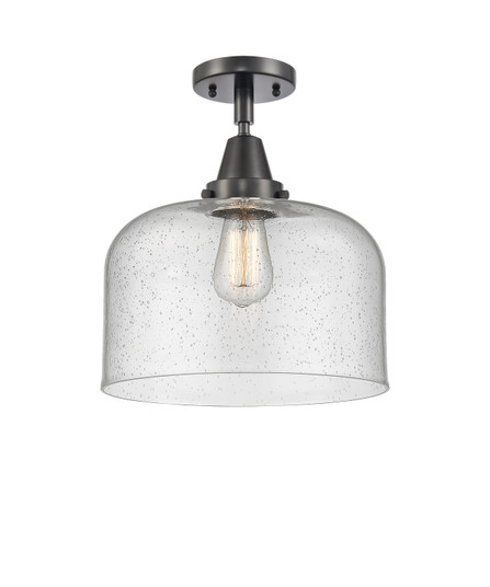 Semi-Flush Mts. Glass Down by Innovations ( 405 | 447-1C-BK-G74-L Caden ) 