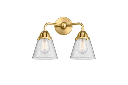 Bathroom Fixtures Two Lights by Innovations ( 405 | 288-2W-SG-G64-LED Nouveau 2 ) 