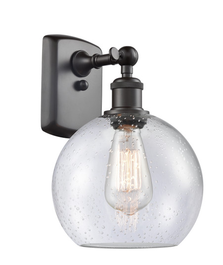 Sconces Single Glass by Innovations ( 405 | 516-1W-OB-G124-8 Ballston ) 