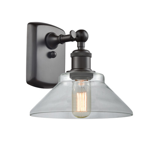 Sconces Single Glass by Innovations ( 405 | 516-1W-OB-G132 Ballston ) 