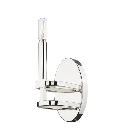 Sconces Single Candle by Innovations ( 405 | 449-1W-PN Downtown Urban ) 