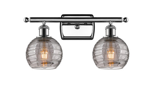 Bathroom Fixtures Two Lights by Innovations ( 405 | 516-2W-PC-G1213-6SM Ballston ) 