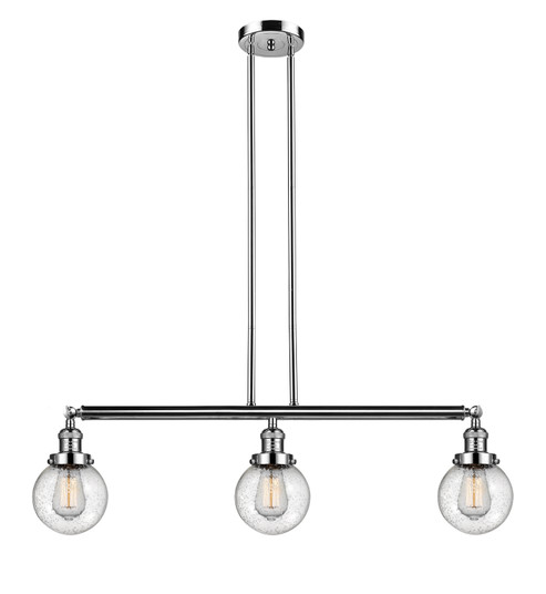 Linear/Island 3 Light Bar by Innovations ( 405 | 213-PN-G204-6-LED Franklin Restoration ) 