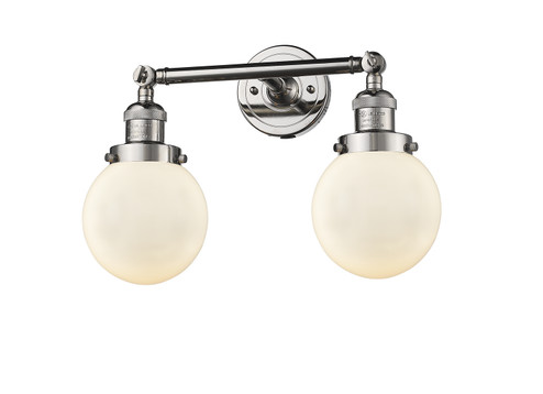 Bathroom Fixtures Two Lights by Innovations ( 405 | 208-PN-G201-6 Franklin Restoration ) 