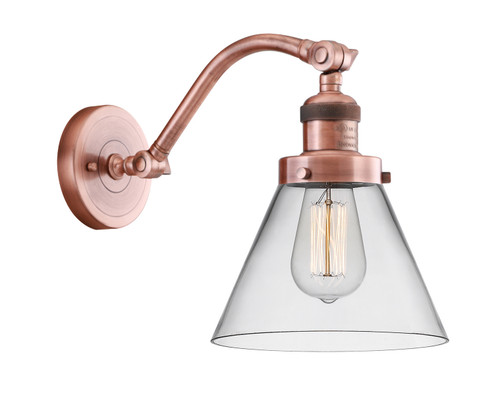 Sconces Single Glass by Innovations ( 405 | 515-1W-AC-G42 Franklin Restoration ) 