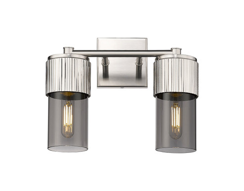 Bathroom Fixtures Two Lights by Innovations ( 405 | 428-2W-SN-G428-7SM Downtown Urban ) 