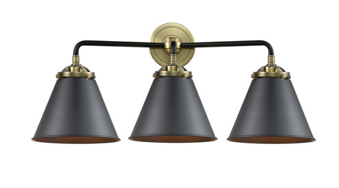 Bathroom Fixtures Three Lights by Innovations ( 405 | 284-3W-BAB-M13-BK Nouveau ) 