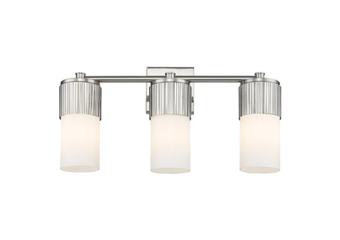 Bathroom Fixtures Three Lights by Innovations ( 405 | 428-3W-SN-G428-7WH Downtown Urban ) 