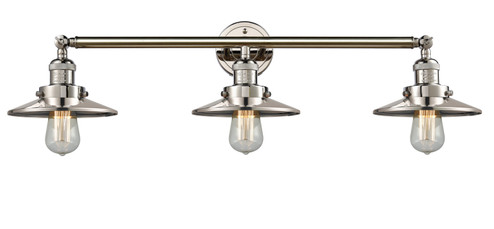 Bathroom Fixtures Three Lights by Innovations ( 405 | 205-PN-M1-LED Franklin Restoration ) 