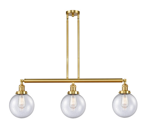 Linear/Island 3 Light Bar by Innovations ( 405 | 213-SG-G204-8-LED Franklin Restoration ) 