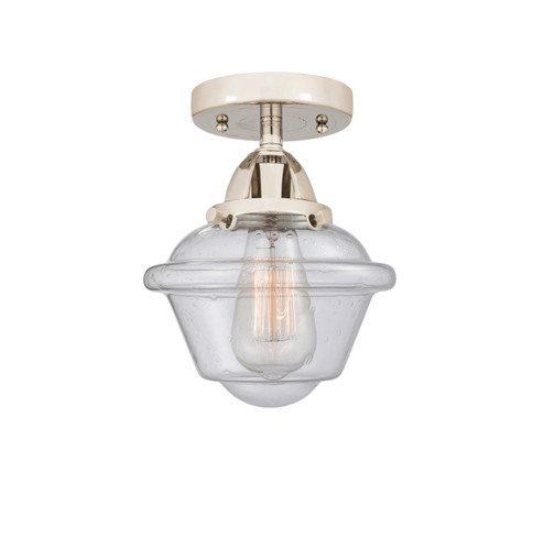 Semi-Flush Mts. Cage by Innovations ( 405 | 288-1C-PN-G534 Nouveau 2 ) 