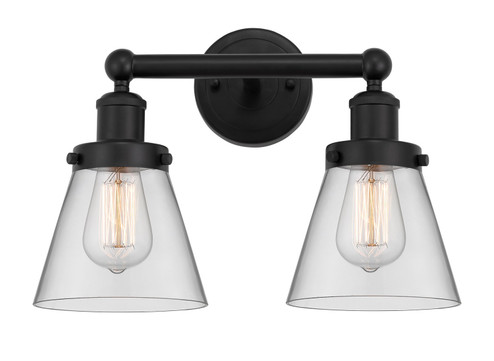 Bathroom Fixtures Two Lights by Innovations ( 405 | 616-2W-BK-G62 Edison ) 