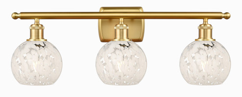 Bathroom Fixtures Three Lights by Innovations ( 405 | 516-3W-SG-G1216-6WM Ballston ) 