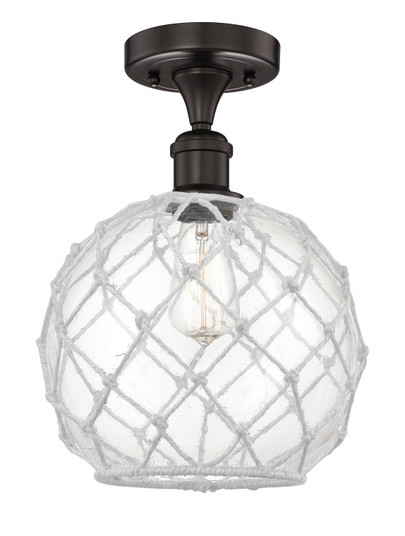 Semi-Flush Mts. Glass Down by Innovations ( 405 | 616-1F-OB-G122-10RW Edison ) 