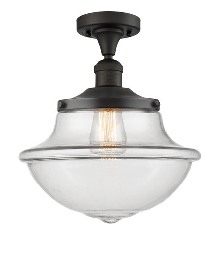 Semi-Flush Mts. Glass Down by Innovations ( 405 | 517-1CH-OB-G542-LED Franklin Restoration ) 