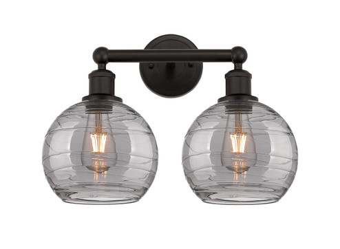 Bathroom Fixtures Two Lights by Innovations ( 405 | 616-2W-OB-G1213-8SM Edison ) 