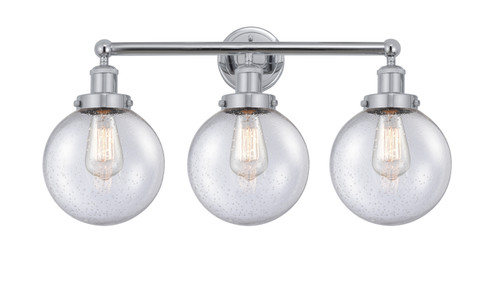 Bathroom Fixtures Three Lights by Innovations ( 405 | 616-3W-PC-G204-8 Edison ) 