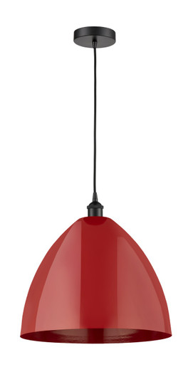 Pendants Metal Shade by Innovations ( 405 | 616-1P-BK-MBD-16-RD Edison ) 