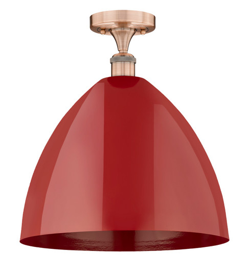 Semi-Flush Mts. Glass Down by Innovations ( 405 | 616-1F-AC-MBD-16-RD Edison ) 