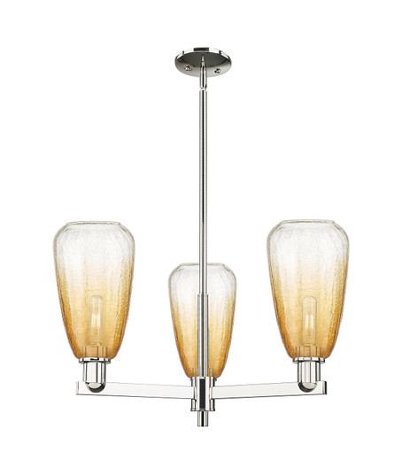 Mid. Chandeliers Glass Up by Innovations ( 405 | 716-3CR-PN-G480-6AM Arcadia ) 