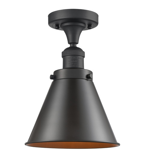 Semi-Flush Mts. Glass Down by Innovations ( 405 | 517-1CH-OB-M13-OB Franklin Restoration ) 