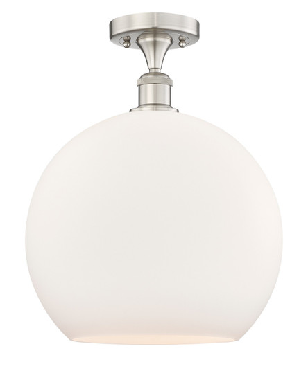 Semi-Flush Mts. Glass Down by Innovations ( 405 | 616-1F-SN-G121-14 Edison ) 