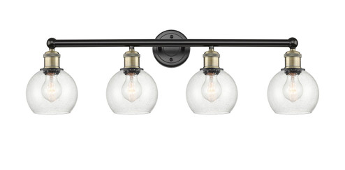 Bathroom Fixtures Four Lights by Innovations ( 405 | 616-4W-BAB-G124-6 Edison ) 