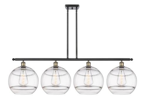 Linear/Island 4 Light + by Innovations ( 405 | 516-4I-BAB-G556-12CL Ballston ) 