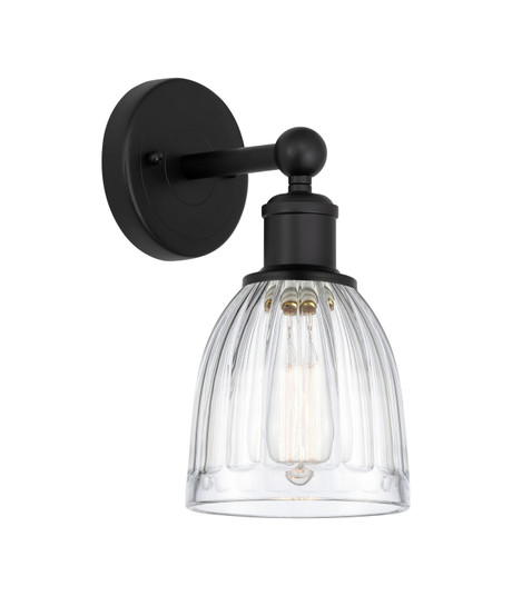 Sconces Single Glass by Innovations ( 405 | 616-1W-BK-G442 Edison ) 