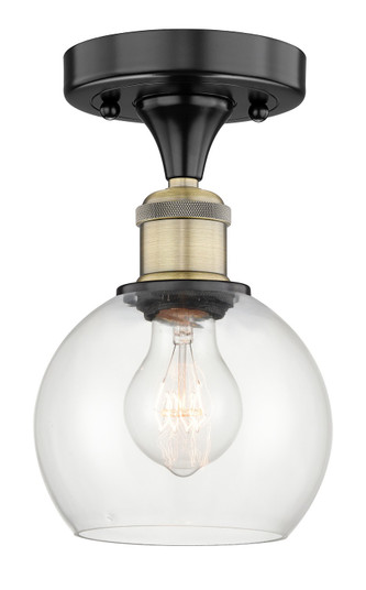 Semi-Flush Mts. Glass Down by Innovations ( 405 | 616-1F-BAB-G122-6 Edison ) 