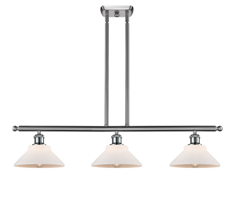 Linear/Island 3 Light Bar by Innovations ( 405 | 516-3I-SN-G131 Ballston ) 