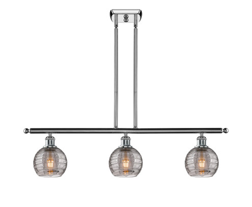 Linear/Island 3 Light Bar by Innovations ( 405 | 516-3I-PC-G1213-6SM Ballston ) 